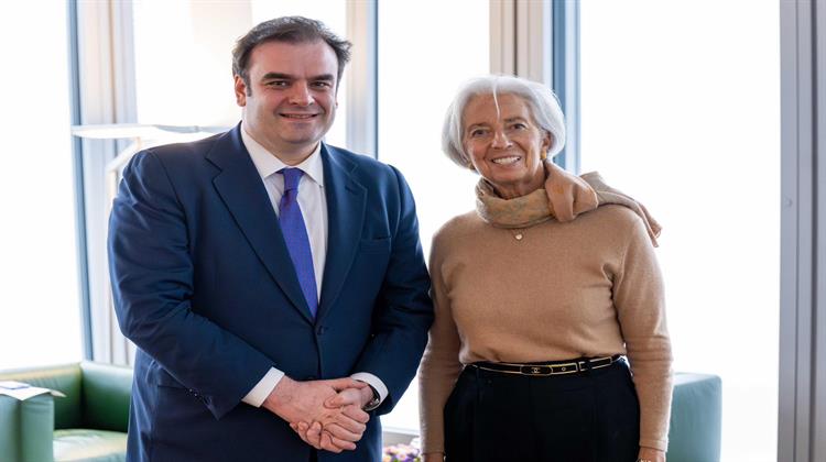 Πιερρακάκης: «Εξαιρετική» η Σημερινή Συνάντηση με τη Λαγκάρντ